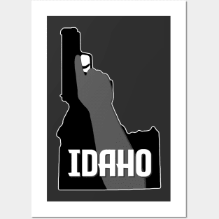 Idaho - Gun Logo Posters and Art